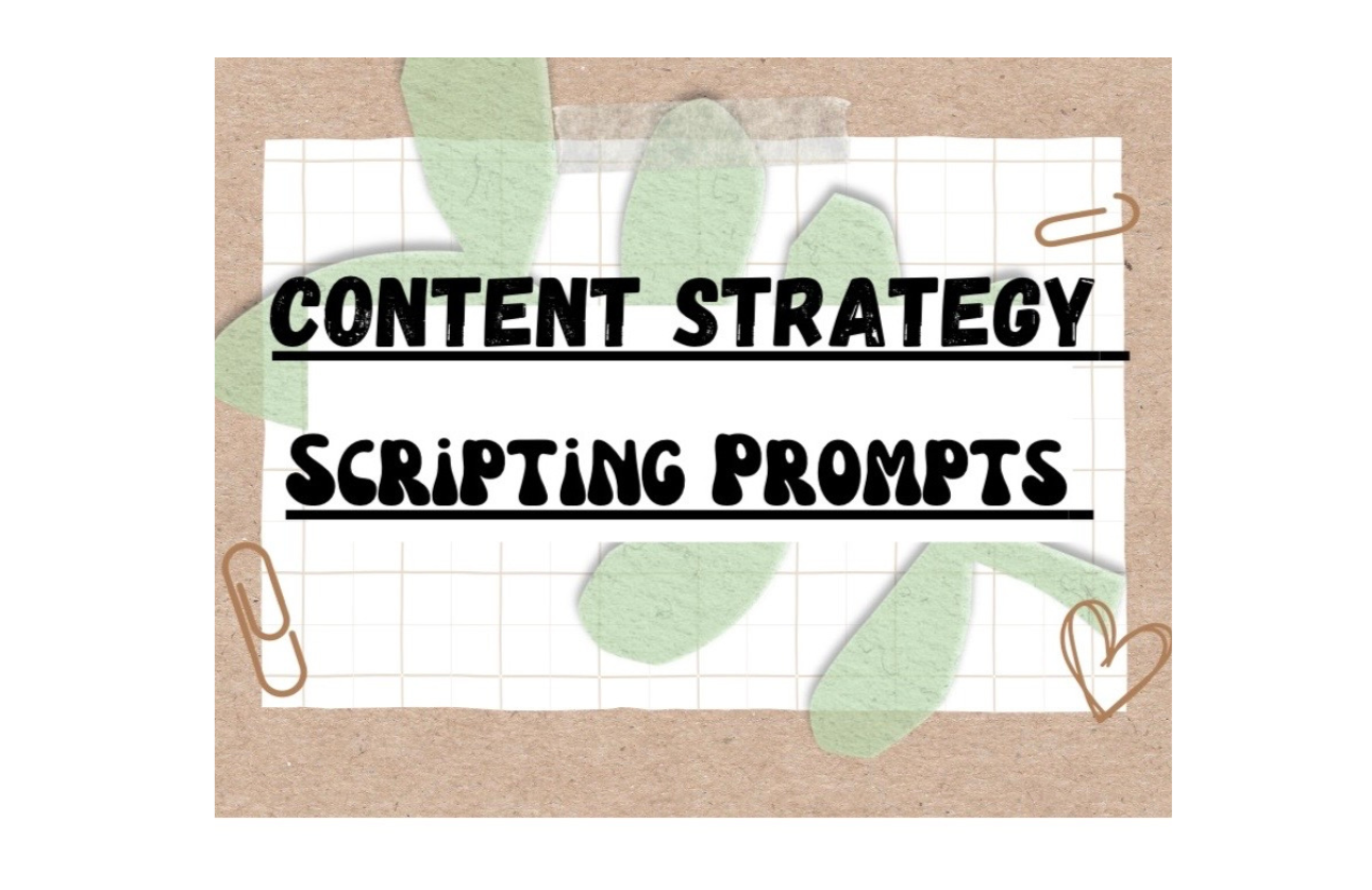 Content prompt pack